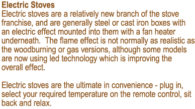 electric stove